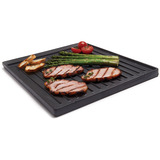 Broil King Exact Fit Guss-Grillplatte für Monarch 340/320, Royal 340/320 wendbar, glatt / geriffelt
