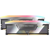 Corsair DIMM 48 GB DDR5-8400 (2x 24 GB) Dual-Kit, Arbeitsspeicher silber, CMHC48GX5M2X8400C40, Vengeance RGB, INTEL XMP