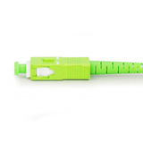 Digitus Glasfaser-Simplex-Patchkabel, stahlarmiert, Singlemode, SC/APC > SC/APC weiß, 10 Meter