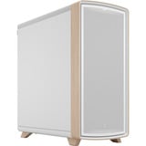 Fractal Design Summit Chalk White Solid, Tower-Gehäuse weiß/holz