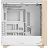 Fractal Design Summit Chalk White Solid, Tower-Gehäuse weiß/holz