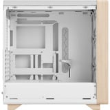 Fractal Design Summit Chalk White Solid, Tower-Gehäuse weiß/holz