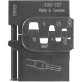 GEDORE Crimp-Zangen-Set INDUSTRIAL (S 8140 J), 4-teilig, Crimpzange schwarz, für spezifische Anforderungen im Bereich der industriellen Wartung