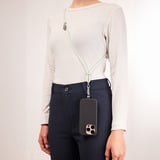 Intenso Handykette und Lade-/Datenkabel Cell Phone Charging Lanyard hellgrün, 1,65 Meter, USB-C, PD3.0 / QC4.0, Nylon