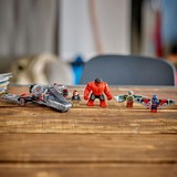 LEGO 76292 Marvel Super Heroes Showdown zwischen Captain America und Red Hulk, Konstruktionsspielzeug 
