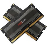 Mushkin SO-DIMM 16 GB DDR4-3200 (2x 8 GB) Dual-Kit, Arbeitsspeicher schwarz, MRA4S320GJJM8GX2, Redline, INTEL XMP