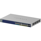 Netgear 24-Port Gigabit PoE+ und PoE++ Smart Switch GS728TXUP 420 W PoE Budget, inkl. 1 Jahres Abonnement von Insight