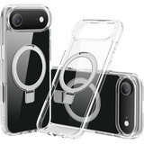 Nevox StyleShell SHOCKFlex mit Standfunktion, Handyhülle transparent, iPhone 17 Air, kompatibel mit MagSafe