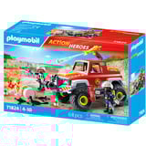 PLAYMOBIL 71824 Action Heroes Feuerwehrtruck, Konstruktionsspielzeug 