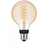 Philips HUE White Ambiance E27 Filament Lampe E27 Globe 550 lm, LED-Lampe 