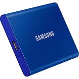 SAMSUNG Portable SSD T7 500GB, Externe SSD blau, USB-C 3.2 Gen 2 (10 Gbit/s), extern
