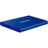 SAMSUNG Portable SSD T7 500GB, Externe SSD blau, USB-C 3.2 Gen 2 (10 Gbit/s), extern