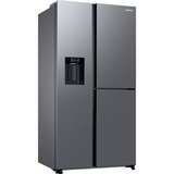 SAMSUNG RH68B8820S9/EG, Side-by-Side edelstahl/silber, Food Showcase Tür, Smart Conversion, Festwasseranschluss