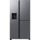 SAMSUNG RH68B8820S9/EG, Side-by-Side edelstahl/silber, Food Showcase Tür, Smart Conversion, Festwasseranschluss