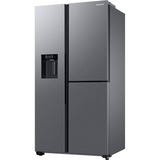 SAMSUNG RH68B8820S9/EG, Side-by-Side edelstahl/silber, Food Showcase Tür, Smart Conversion, Festwasseranschluss