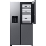 SAMSUNG RH68B8820S9/EG, Side-by-Side edelstahl/silber, Food Showcase Tür, Smart Conversion, Festwasseranschluss