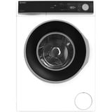 SHARP ES-NFA714BW1NA-DE  , Waschmaschine weiß/schwarz, Advanced Inverter Motor