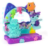 Spin Master Gabby's Dollhouse: Der Film - Balkon-Spielset Merkätzchens Aquarium, Spielfigur 