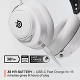 SteelSeries Arctis Nova 7X Generalüberholt, Gaming-Headset weiß, USB-C, Bluetooth, optimiert für Xbox