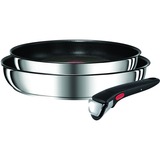 Tefal Pfannen-Set Ingenio Preference + Griff, 3-teilig edelstahl, Ø 22cm, Ø 26cm