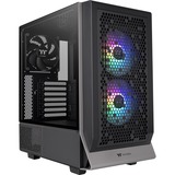 Thermaltake  Ceres 300 TG ARGB , Tower-Gehäuse schwarz, Tempered Glass