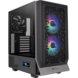 Thermaltake  Ceres 300 TG ARGB , Tower-Gehäuse schwarz, Tempered Glass