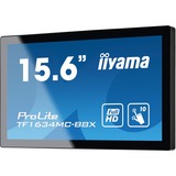 iiyama TF1634MC-B8X, Public Display schwarz, FullHD, 60 Hz, IP65