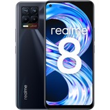 realme 8 128GB, Handy Punk Black, Android 11, 6 GB DDR4X