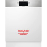AEG FEE53670ZM, Spülmaschine edelstahl, 60 cm