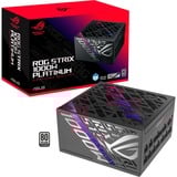 ASUS ROG-STRIX-1000P-GAMING, PC-Netzteil schwarz, 1x 12-Pin High Power GPU, 4x PCIe, Kabelmanagement, 1000 Watt