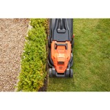 BLACK+DECKER Rasenmäher BEMW481BH-QS, 42cm orange/schwarz, 1.800 Watt