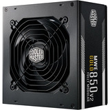 Cooler Master MWE 850 V2 Black, PC-Netzteil schwarz, 1x 12-Pin High Power GPU, 4x PCIe, Kabelmanagement, 850 Watt