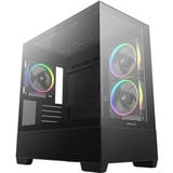 DeepCool CG380 3F, Tower-Gehäuse schwarz, Temepered Glass x 2