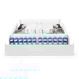 Digitus LWL-Wandgehäuse SM 24x LC DX bestückt, Spleißbox 