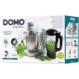 Domo DO9231KR, Küchenmaschine weiß/silber