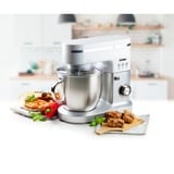 Domo Küchenmaschine DO9231KR weiß/silber, 1.200 Watt