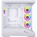 Lian Li Vector V100 , Tower-Gehäuse weiß, Tempered Glass x 2