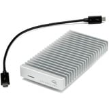 OWC Express 1M2 4 TB, Externe SSD silber/aluminium, Thunderbolt 4 (USB-C), USB-C