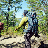 Osprey Farpoint Trek 75, Rucksack schwarz, 75 Liter