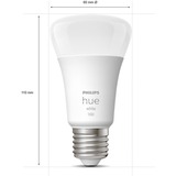 Philips HUE White Starter-Kit E27, LED-Lampe drei Lampen, eine Hue-Bridge, ein Dimmschalter, ersetzt 75 Watt
