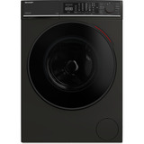 SHARP ES-WNFL014CMDA-DE , Waschmaschine schwarz (matt), WIFI, Advanced Inverter Motor