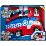 Spin Master Paw Patrol - Ready, Race, Rescue Mobile Pit Stop Team-Fahrzeug, Spielfahrzeug inkl. Chase Figur und Fahrzeug