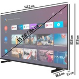 Toshiba 65UA5D63DGY, LED-Fernseher 164 cm (65 Zoll), schwarz, UltraHD/4K, Dolby Vision, AndroidTV