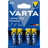 Varta Longlife Power, Batterie 4 Stück, AA