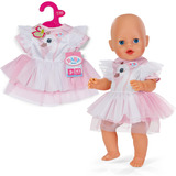 ZAPF Creation BABY born Kleid Schwan 43cm, Puppenzubehör 