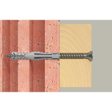 fischer Spreizdübel SX Plus 10x80 hellgrau, 25 Stück