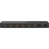 goobay HDMI Matrix-Schalter 4 auf 2 (4K @ 60Hz), HDMI Splitter schwarz