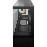 Aerocool Viewport Mini-G-BK-v4 ARGB, Tower-Gehäuse schwarz, Tempered Glass x 2