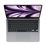Apple MacBook Air 34,5 cm (13,6") 2022 CTO, Notebook grau, M2, 8-Core GPU, macOS Monterey, Griechisch, 256 GB SSD