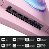 Arozzi Nova 49TUW165, Gaming-Monitor 124.5 cm (49 Zoll), pink, UWQHD, VA, Curved, HDMI, DP, USB-C, USB-Hub, 165Hz Panel